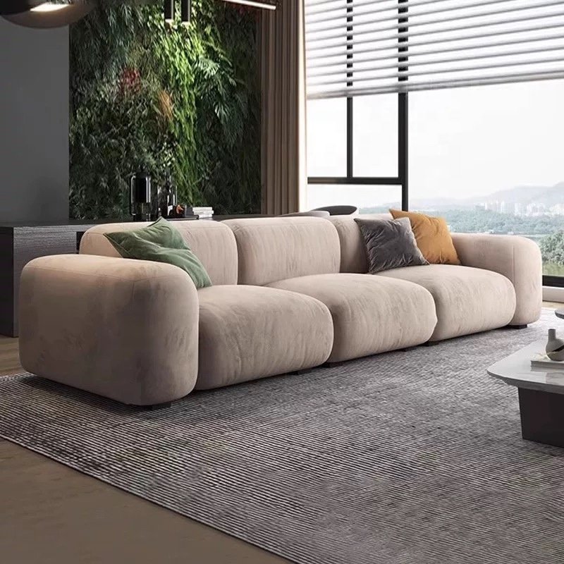 Zaya Velvet L-Sofa